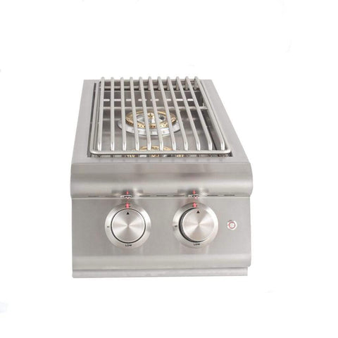 Blaze LTE Double Side Burner with Lights BLZ-SB2LTE-LP/NG