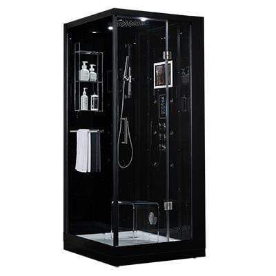 Maya Bath Arezzo Steam Shower Black Right 201 Chicago Retails