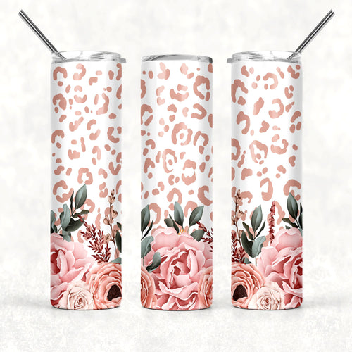 Custom Floral Tumbler – Cups 4 Cuties