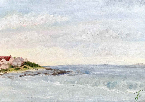Britannia Bay seascape painting