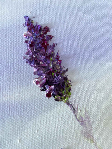 Close-up of lavender bloom