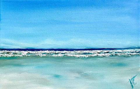 Seascape painting