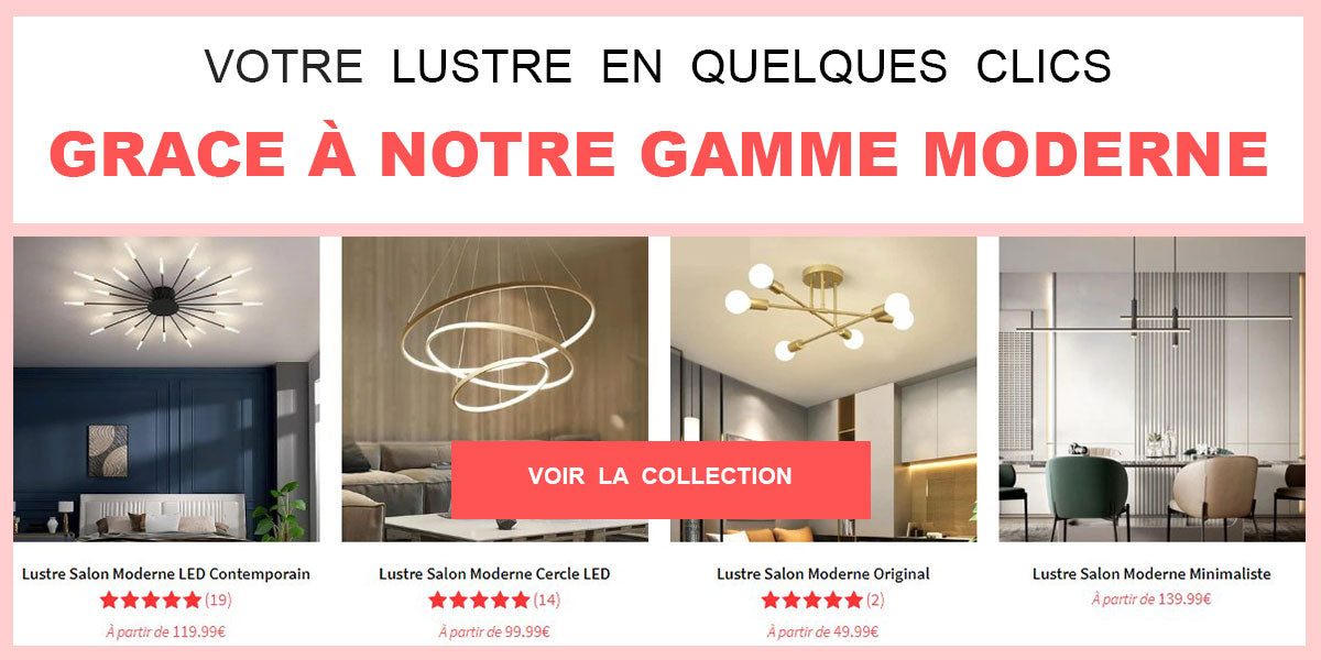 Collection Lustre Salon Moderne