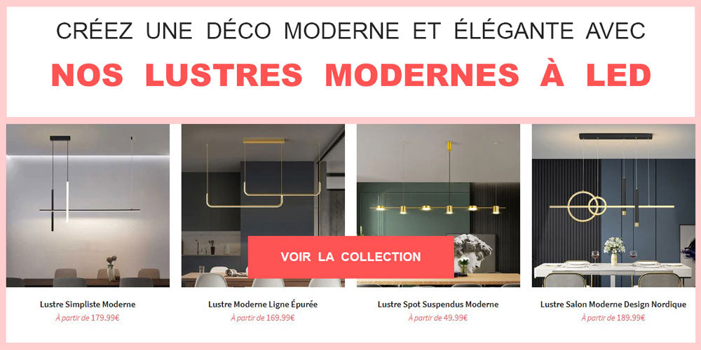 Collection Lustres Modernes