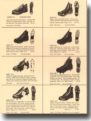 Morley Athletic old football cleat ad