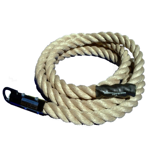 Outdoor 1.5 Black Poly Dacron Traverse Rope (Horizontal Rope
