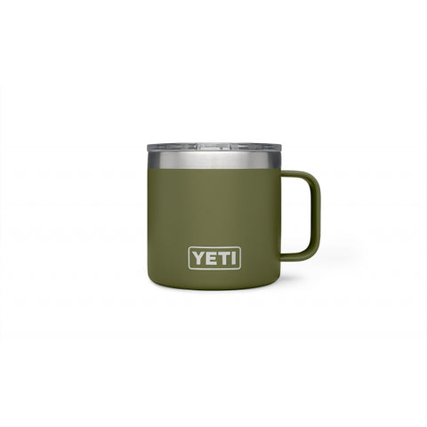 Yeti Rambler 10 Oz Mug with Magslider Lid - Highlands Olive