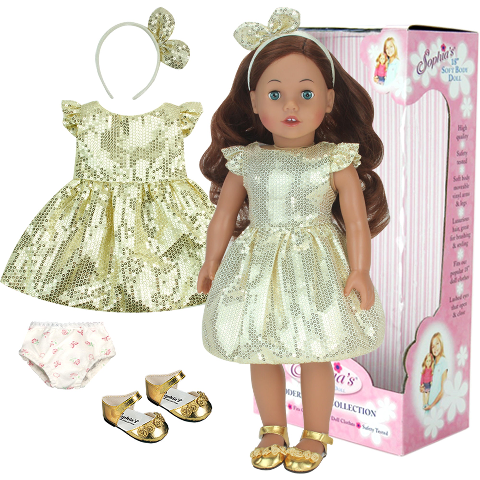 Sophia's Doll Doctor and Medical Accessories Set for 18 Dolls, Pink –  Teamson