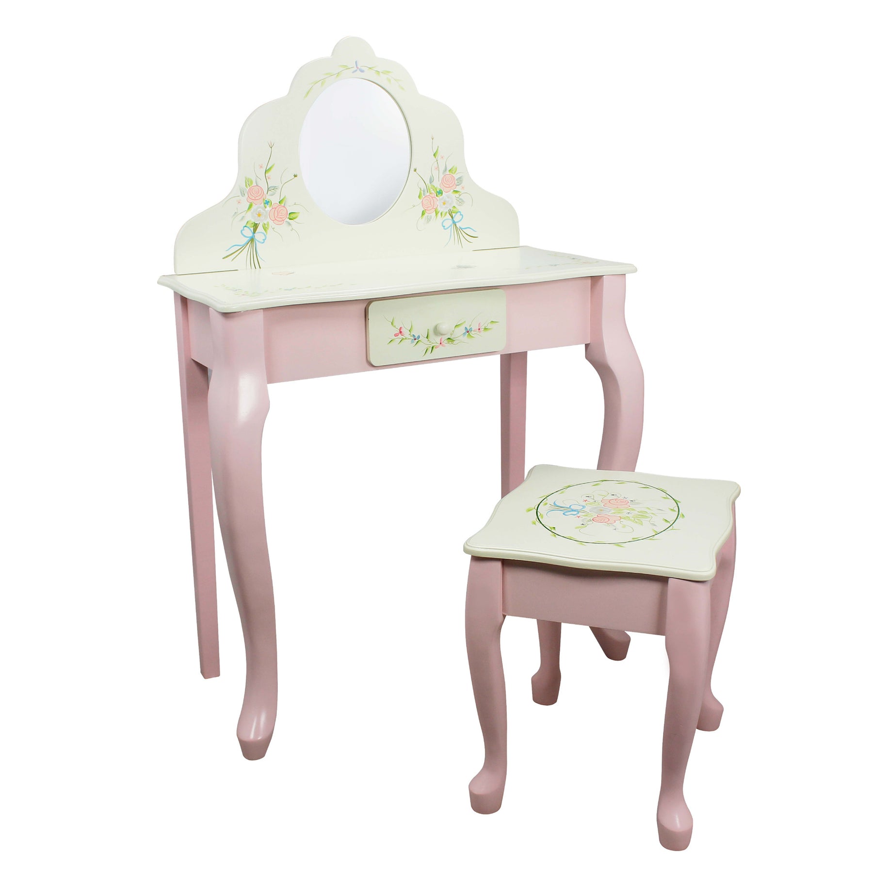 Fantasy Fields Toy Furniture Bouquet Classic Play Vanity Table St Teamson