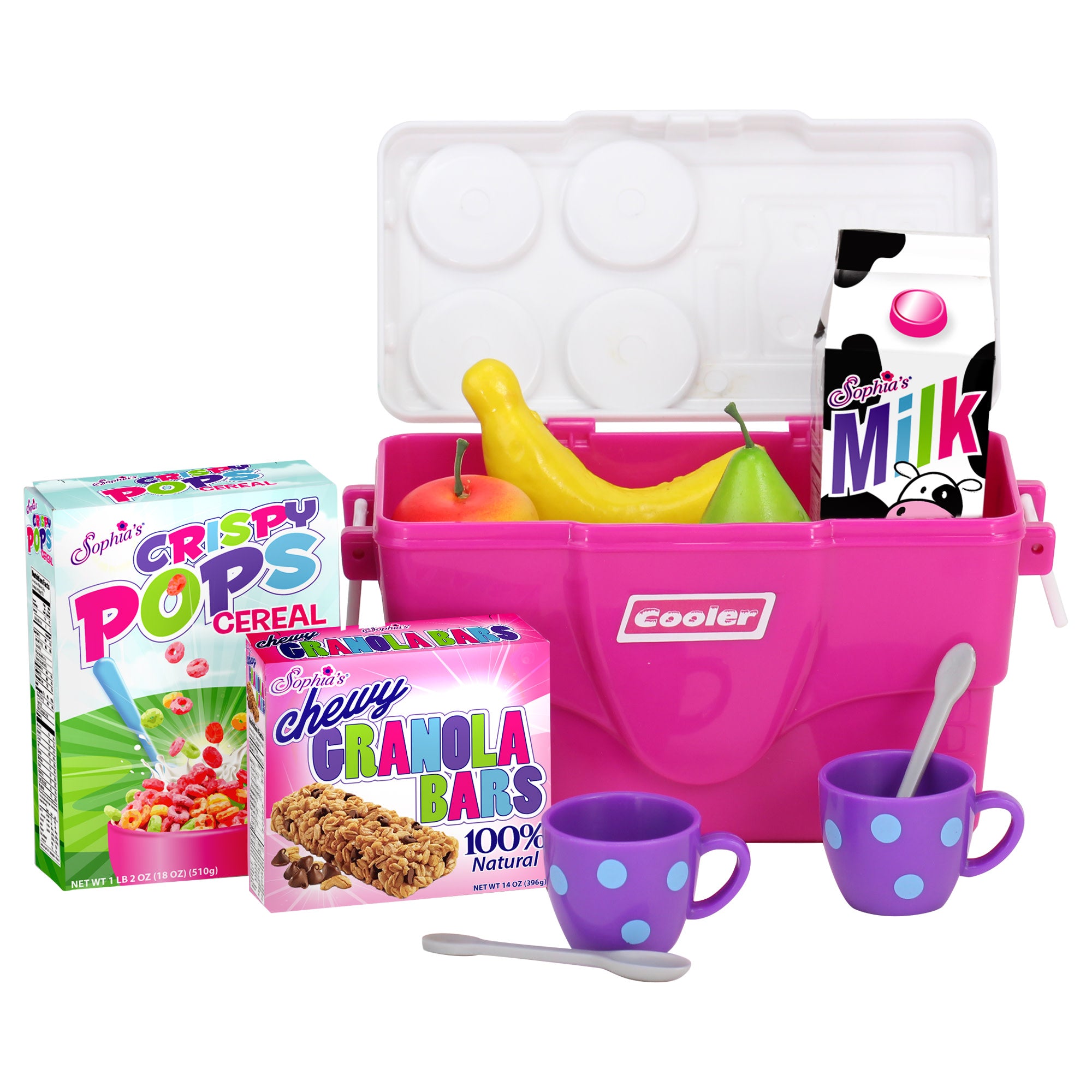 Let's Do Lunch, 18-inch Doll School Play Food Set