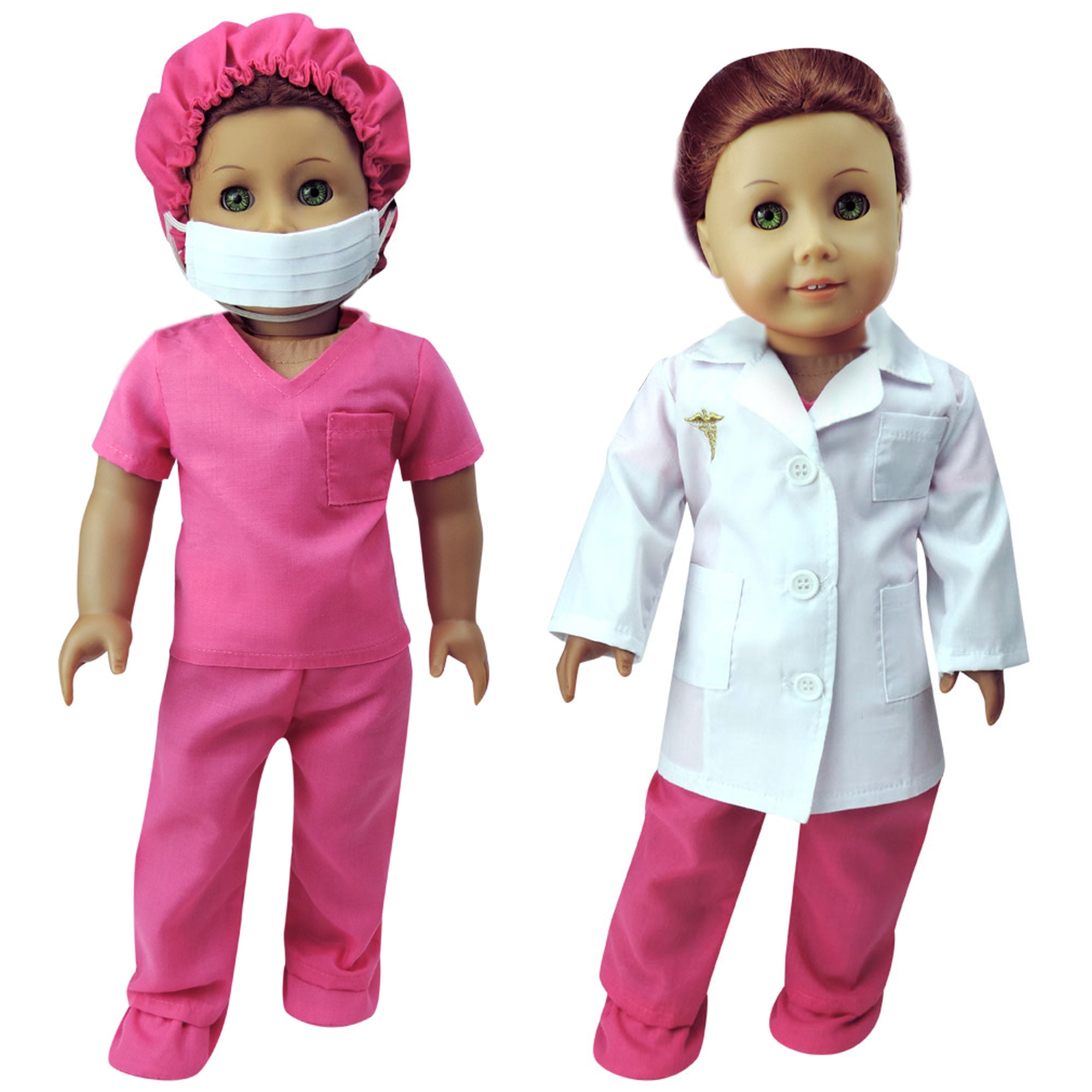 Sophia's Doll Doctor and Medical Accessories Set for 18 Dolls, Pink –  Teamson