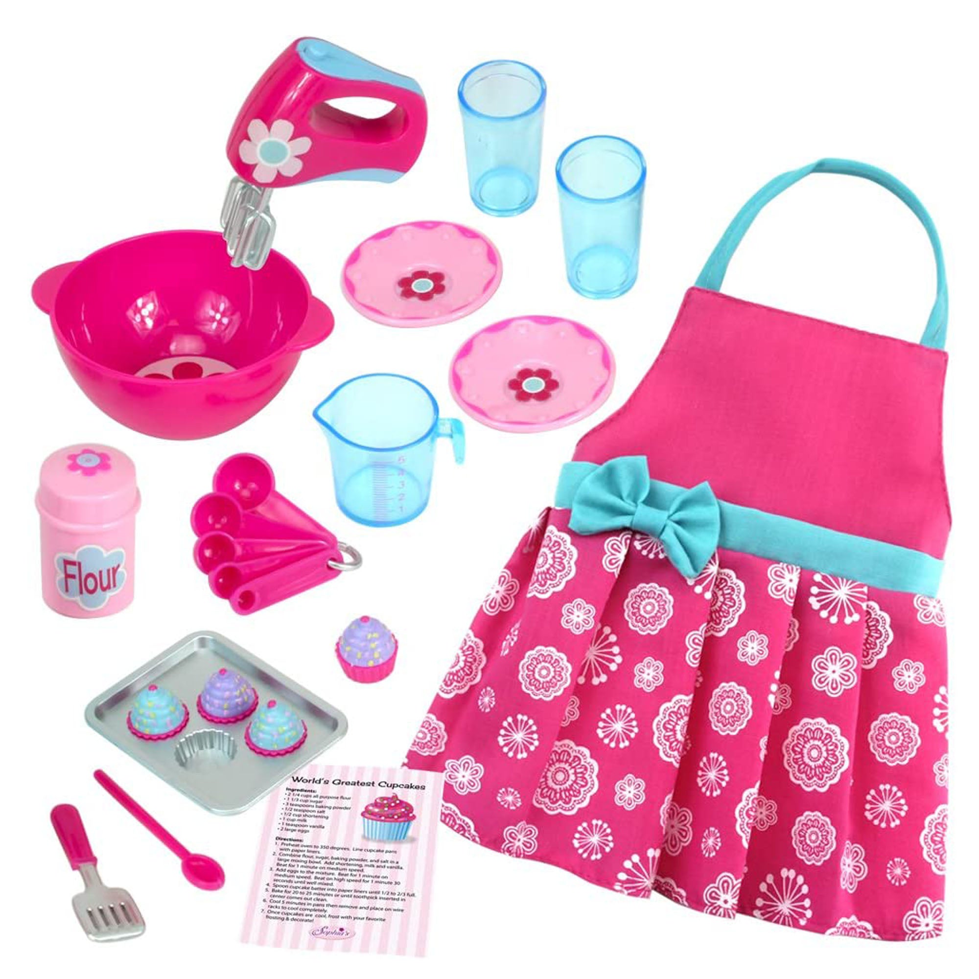 Sophia’s Pretend Baking Accessories 26 Piece Set for 18 Dolls