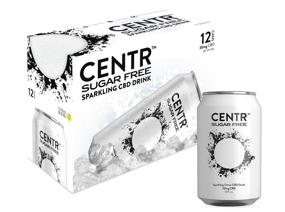 Centr CBD sparkling water - sugarfree