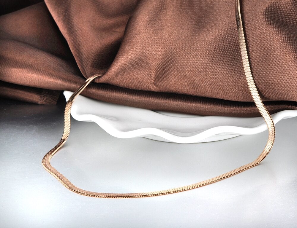 Collar Gargantilla Chapada en Oro Snake Zirconiti Moda 2022 - Zirconiti