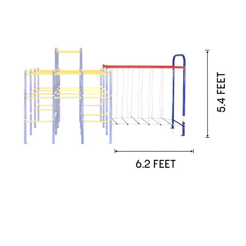 ActivPlay Hanging Bridge Accessory Module SJG202 Dimensions