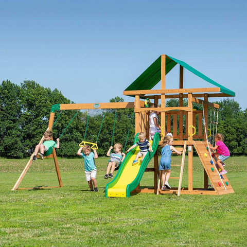 Backyard Discovery Mount McKinley Swing Set