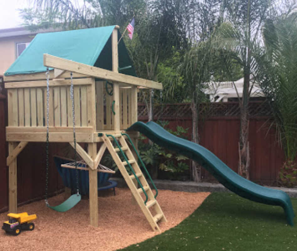 Pathfinder Swing Set: Space Saver Edition