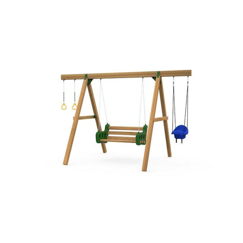 Playstar Horizon Gold Outdoor Playset Front View