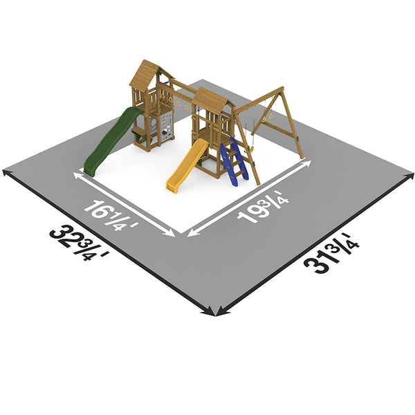 Playstar Super Star XP Bronze Playset Dimensions