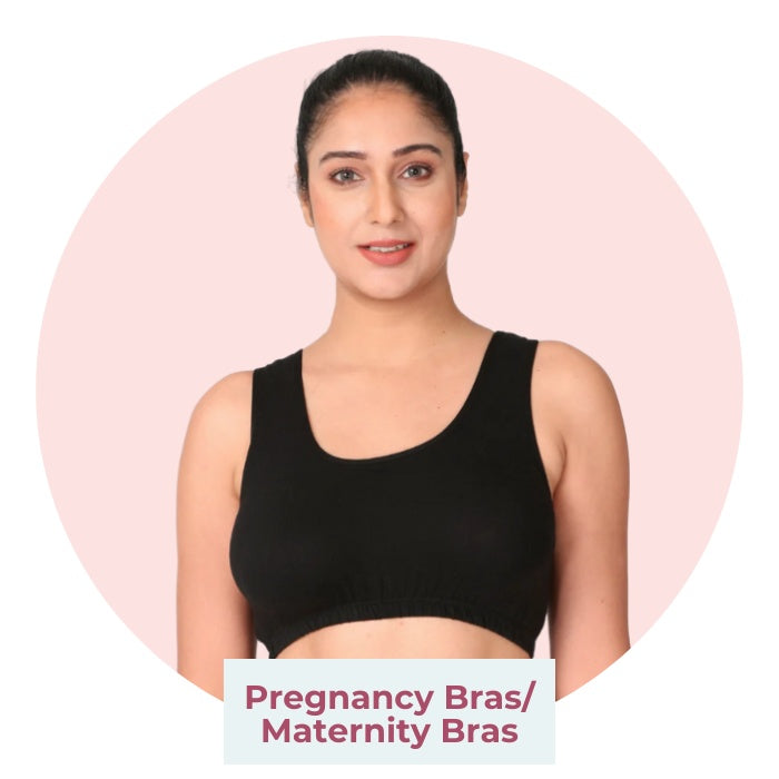 Buy Morph, Breastfeeding Bra for Women, Bra for Mother, Stretchy Cotton, Slip On Style Feeding Bra, Pull Over Cup, Baby Safe - No Hooks Or Clips