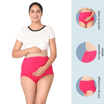 High Waist Underwear Belly Support Pregnant Women Cartoon