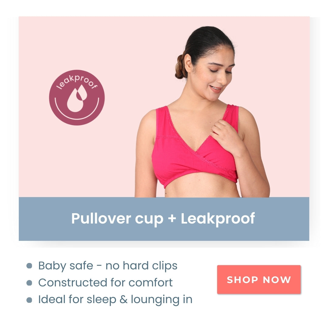 Pack Of 3 LeakProof Sleep Nursing Bras