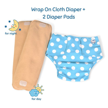 🍼 Baby Munkin's Reusable Cotton Baby Diapers