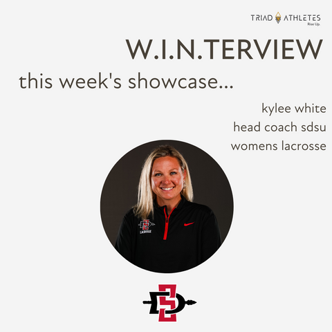 Triad Athletes San Diego girls youth lacrosse coaching and training interview with Kylee White