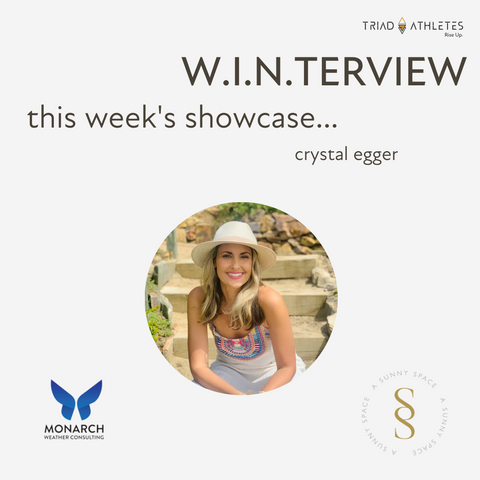 Triad Athletes San Diego youth girls lacrosse Crystal Egger A Sunny Space interview