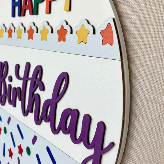 Birthday Door Hanger