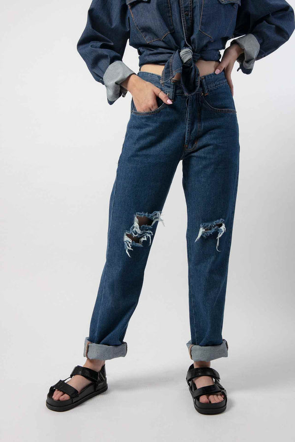 Pantalones Rotos de Mujer – Bustins Jeans