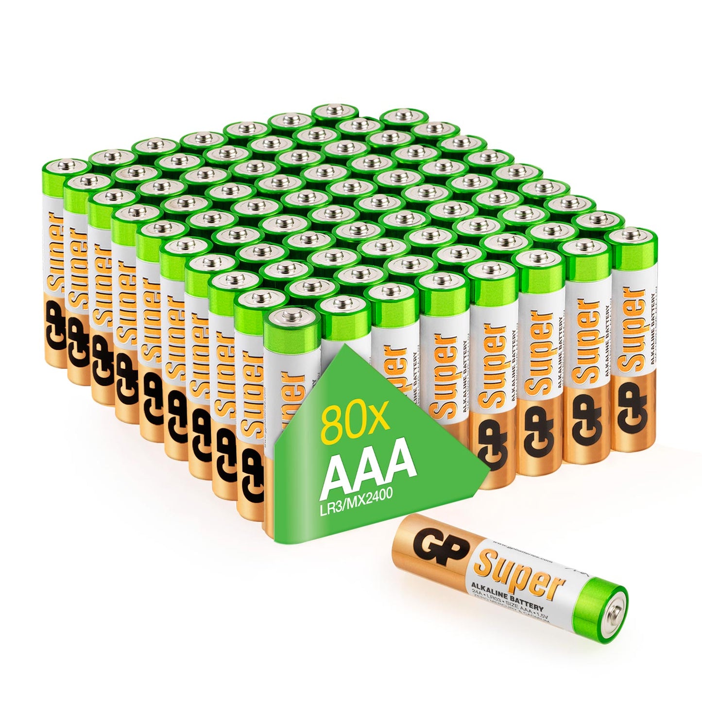 GP Alkaline Super AAA Batterijen | 40 80 | Maxmagazineshop.nl – MAX Magazine Shop