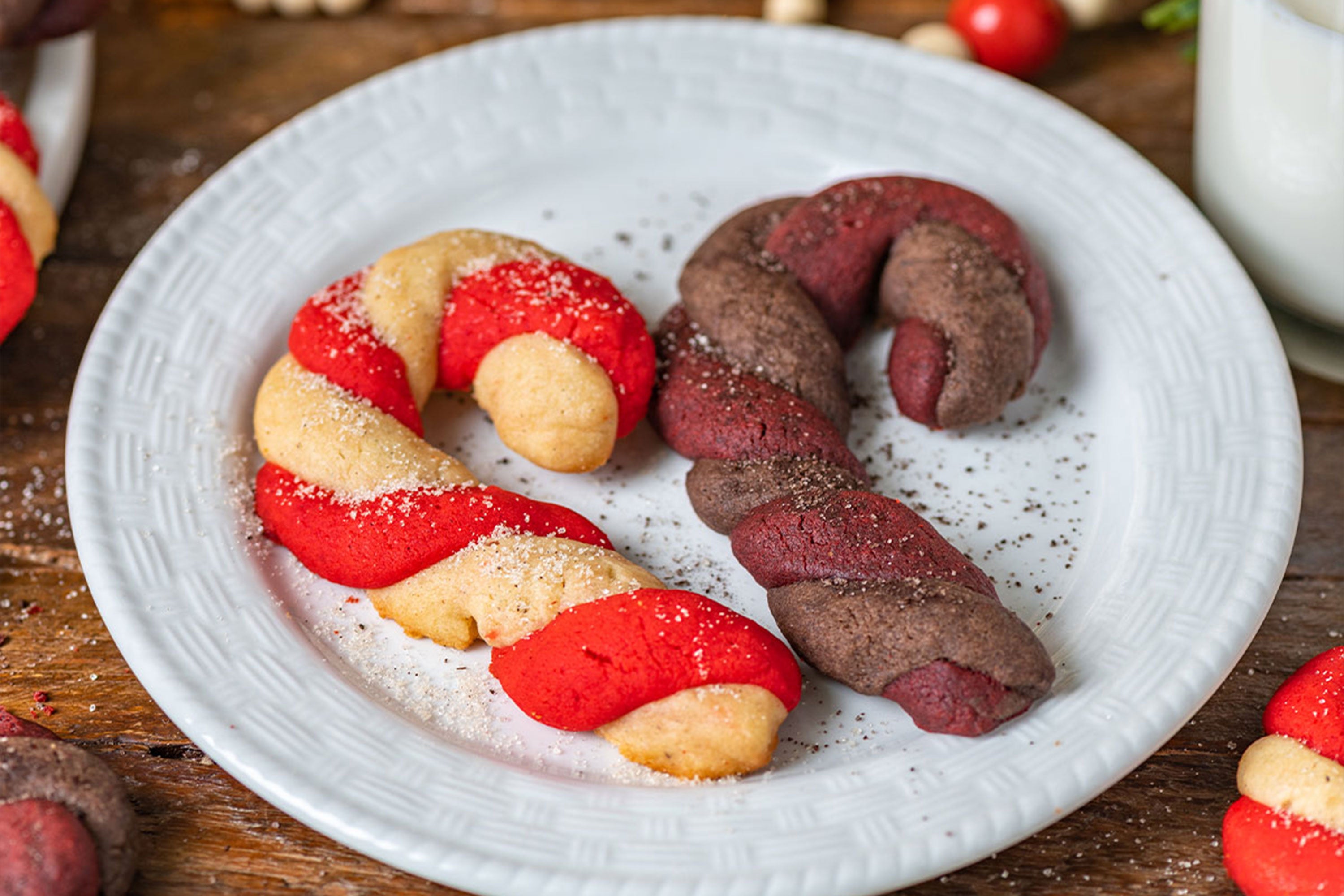 Candy Cane Cookies