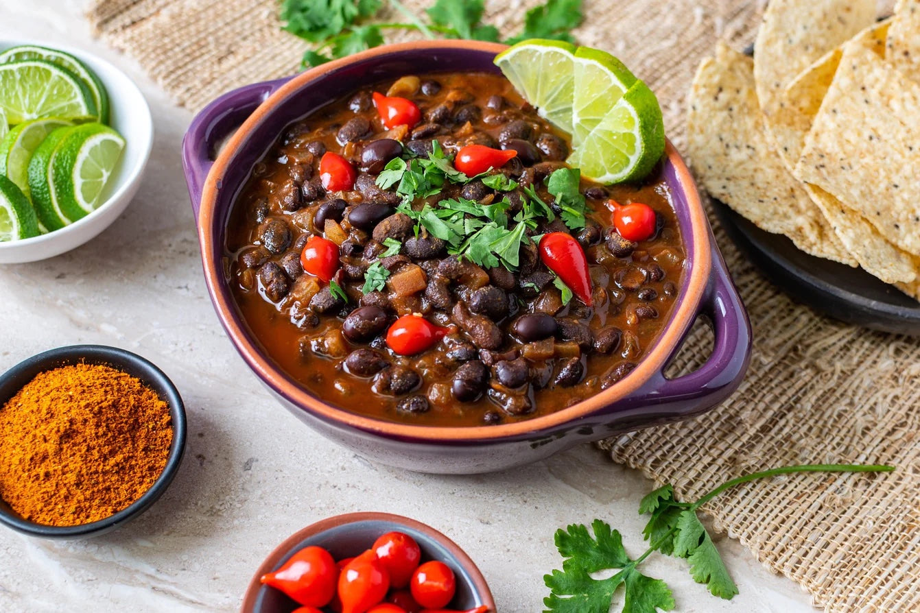 Peruvian Black Bean Soup