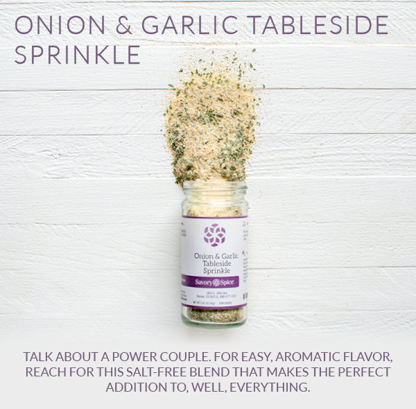 Introduction to Our “Garlic & Onion” Product Category, With Salt-Free Options