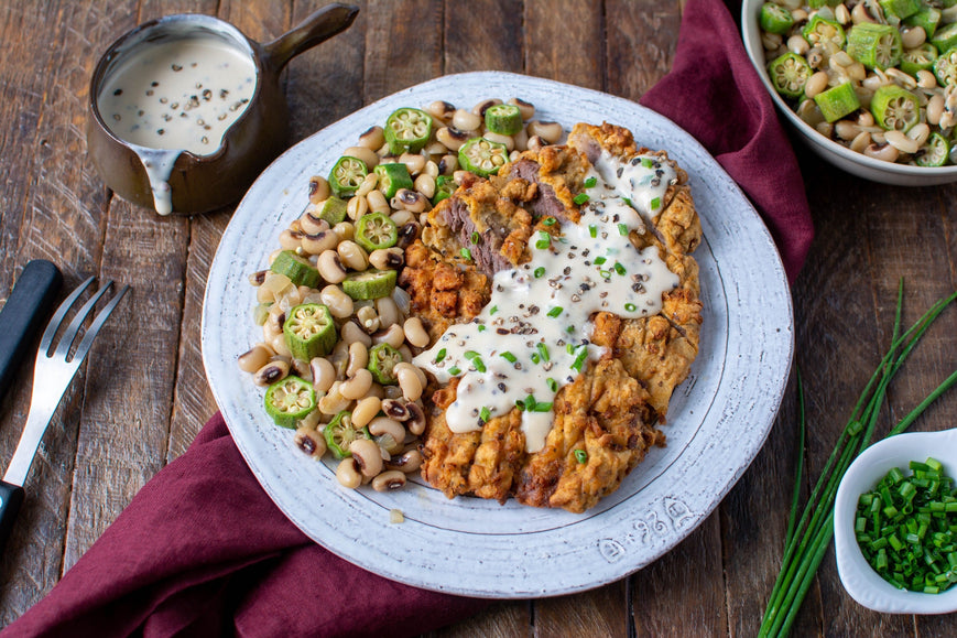 Chicken Fried Steak with Country Gravy Recipe