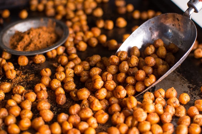 Crispy Tan-Tan Chickpeas Recipe