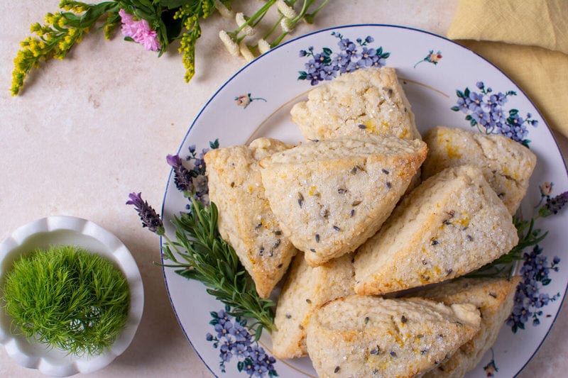  Lemon Lavender Scones Recipe