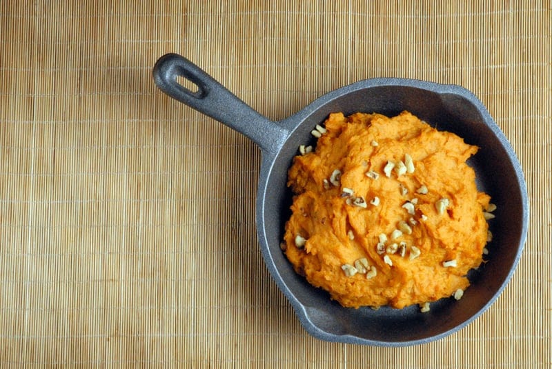 Maple Whipped Sweet Potatoes Recipe