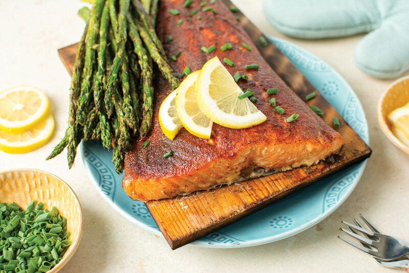 Pearl Street Cedar Plank Salmon Recipe