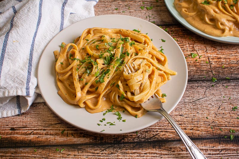 Pumpkin Fettuccine Alfredo