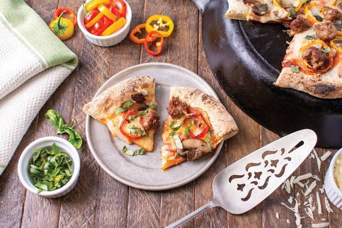 Sausage & Peppers Pizza Recipe