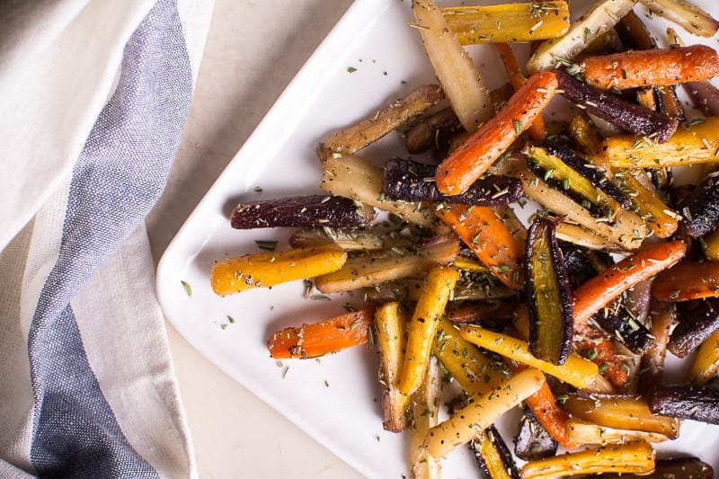 Sweet Rosemary Roasted Baby Carrots Recipe