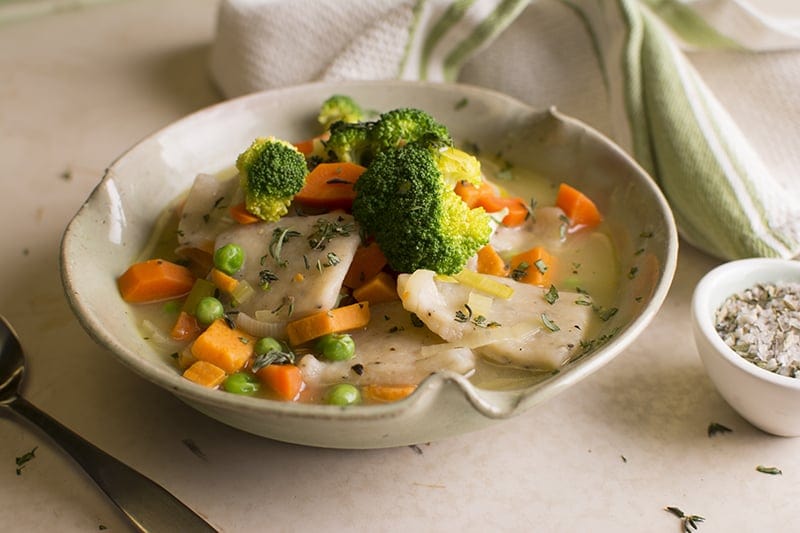 Veggies & Dumplings Recipe