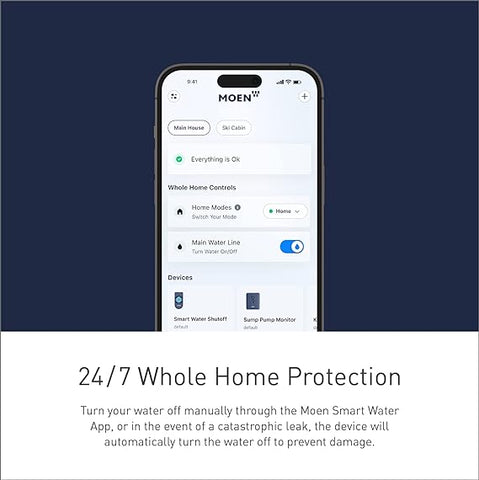 whole home leak protection moen