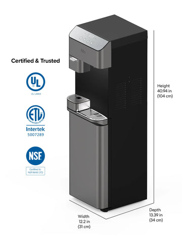 touchless reverse osmosis water cooler