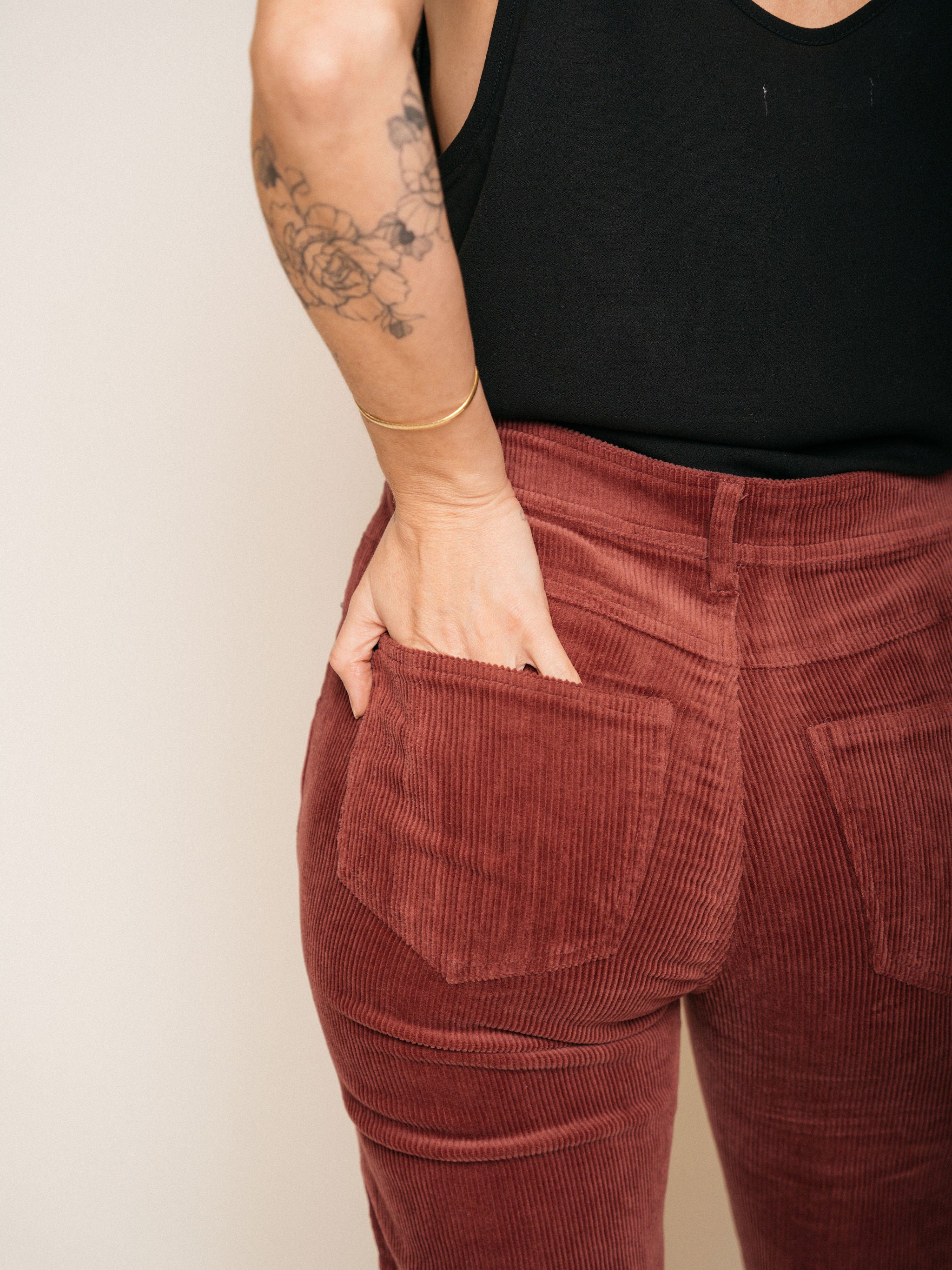 Milled Flare Pants - Winter Rose – Jackson Rowe