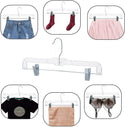 10'' Childrens Pant/Skirt Plastic Hanger Sold in Bundles of 25/50/100