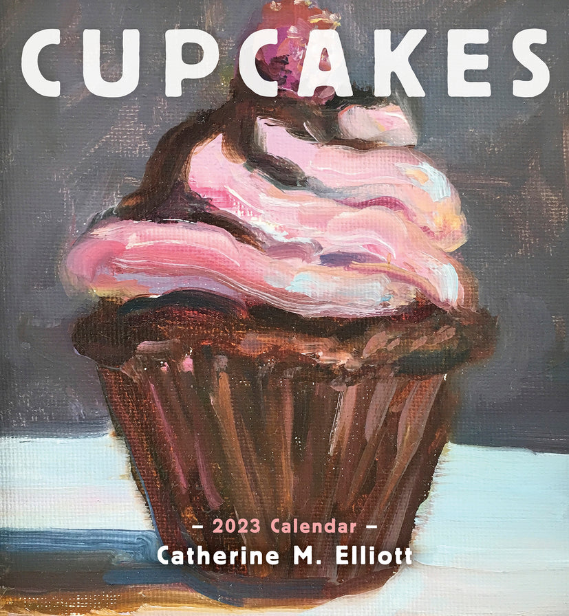 Cupcakes: Catherine M. Elliott 2023 Wall Calendar