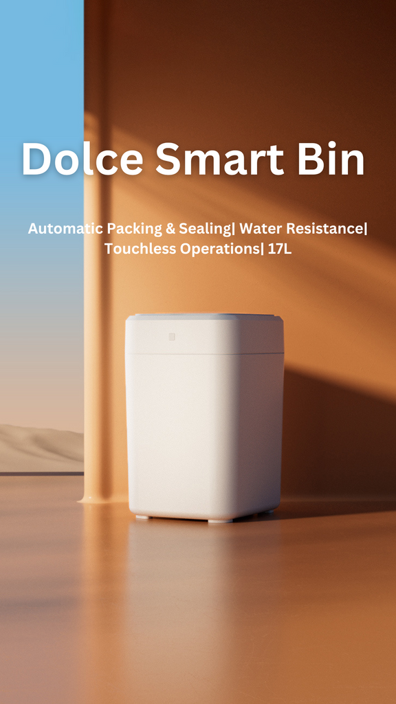 Dolce Smart Bin, 17 Liter, Water Resistance Bin